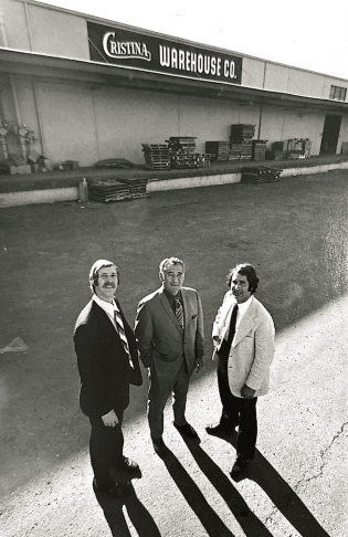 Founding family members of San Jose Distribution Services, showcasing the company's family roots